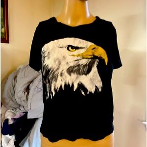 Forever21 eagle crop top